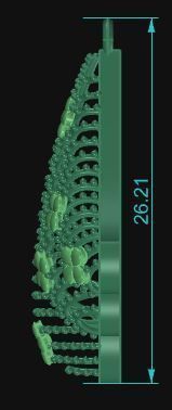 Pendant 418 3D print model_9