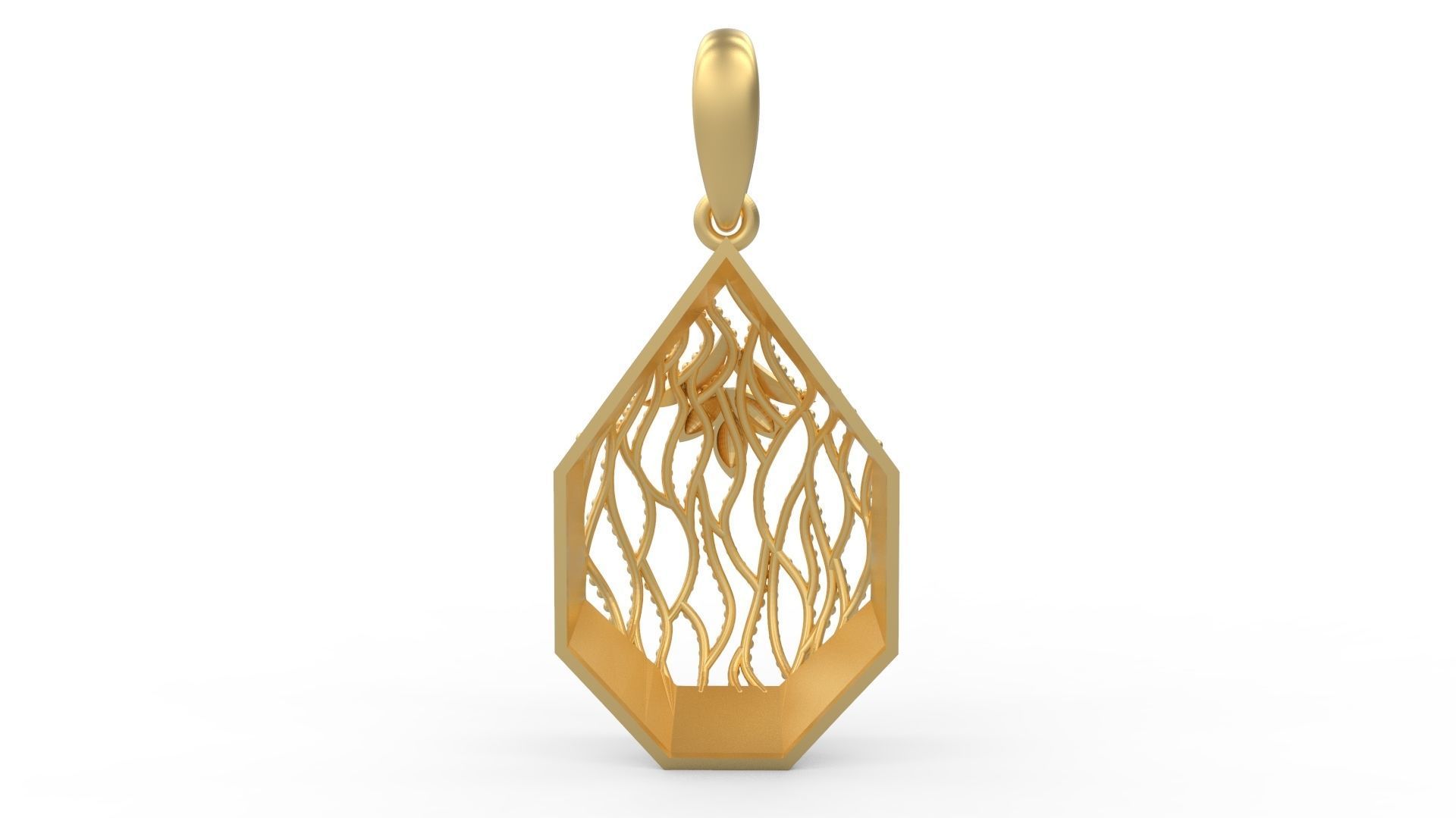 Pendant 414 3D print model_4