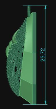 Pendant 414 3D print model_7