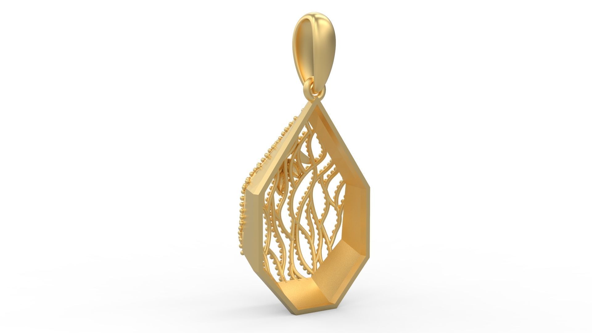 Pendant 414 3D print model_3