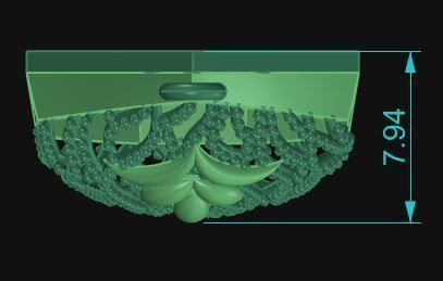 Pendant 414 3D print model_5