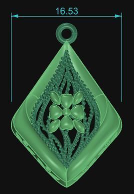 Pendant 413 3D print model_6