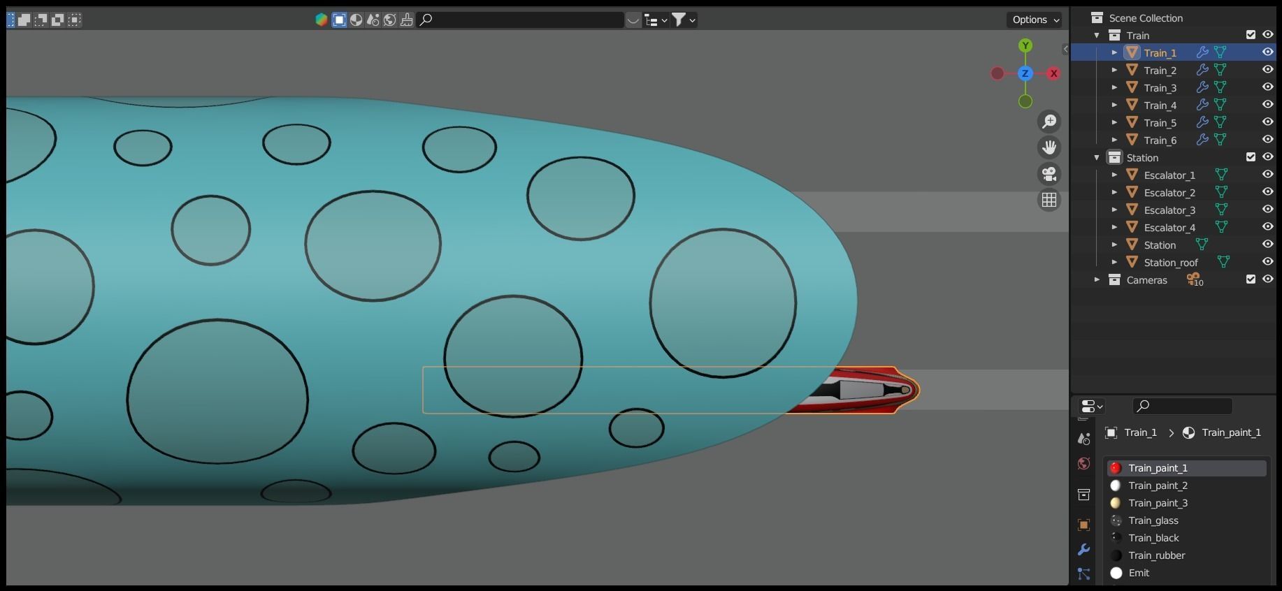 Maglev station 2023 II 3D model_22