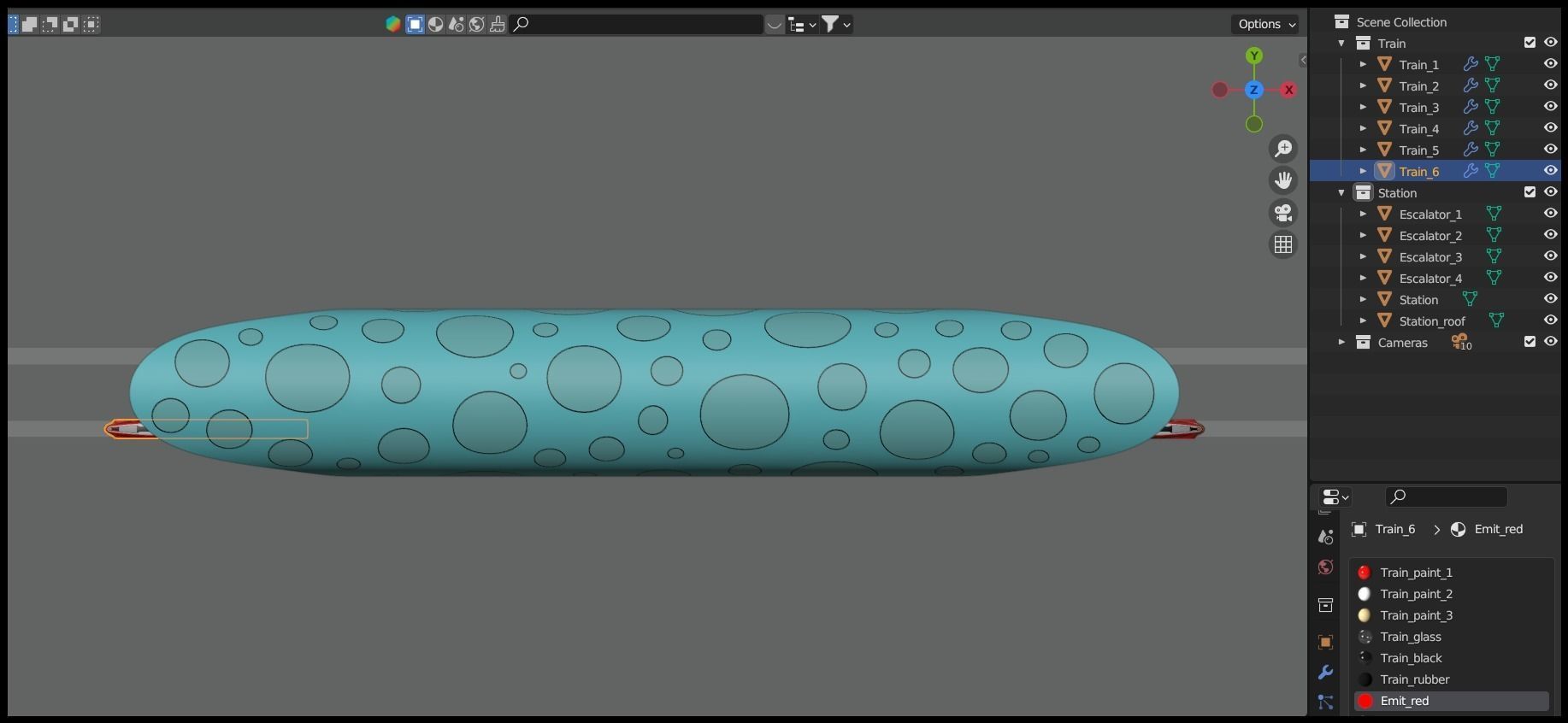 Maglev station 2023 II 3D model_24