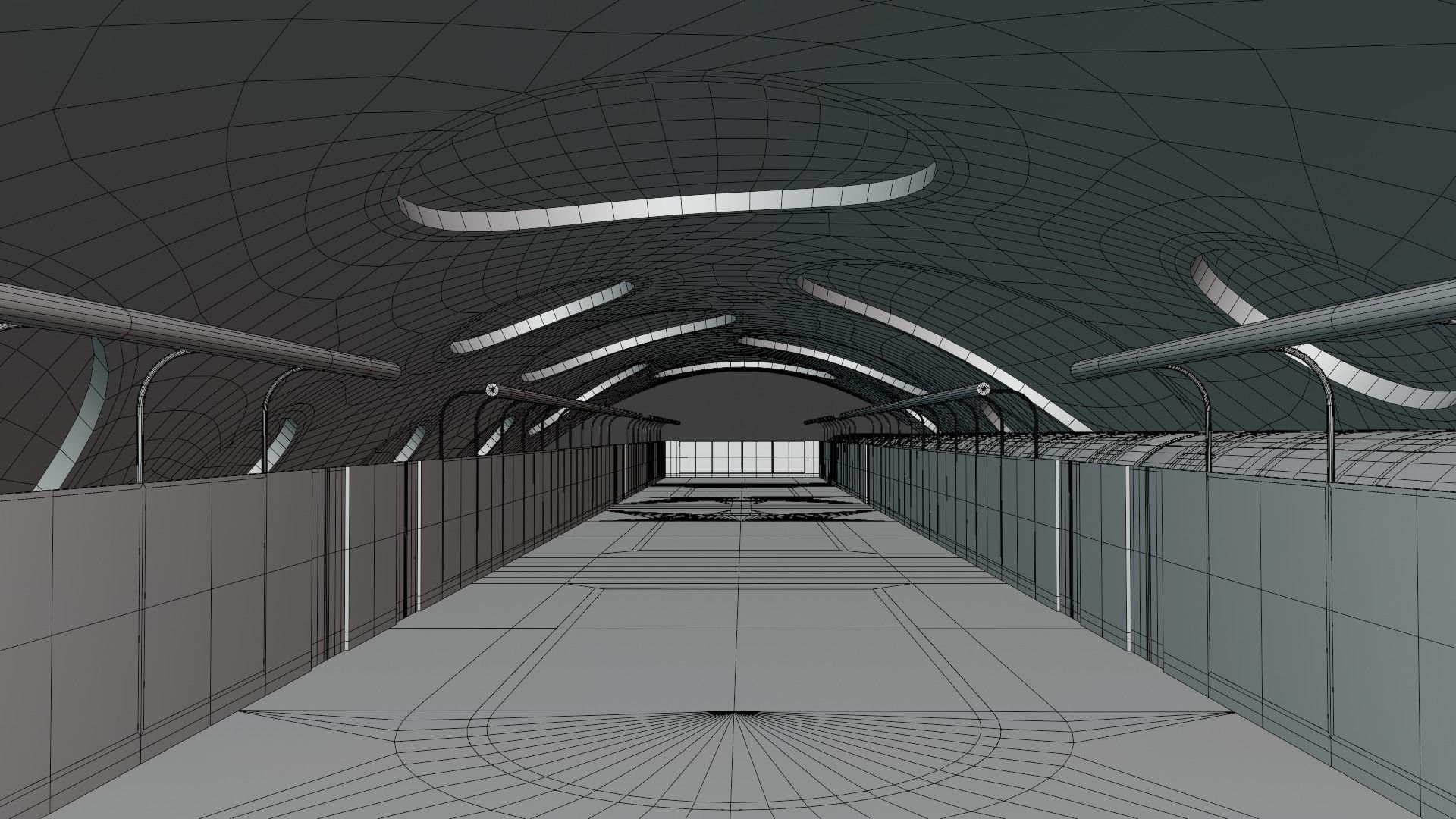 Maglev station 2023 II 3D model_9