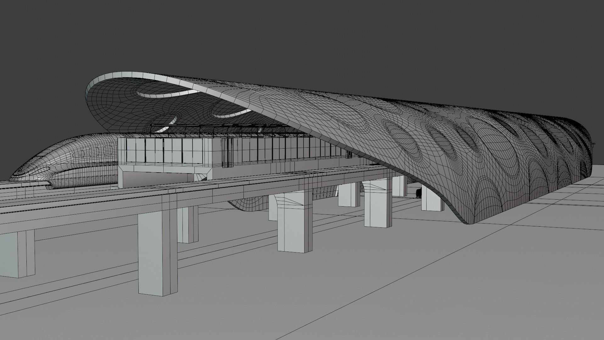 Maglev station 2023 II 3D model_18