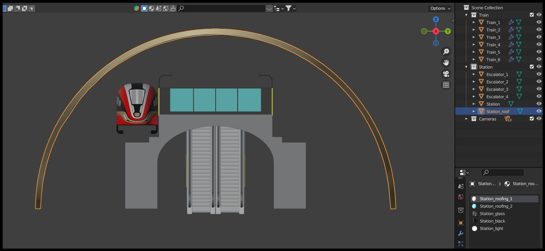 Maglev station 2023 II 3D model_20