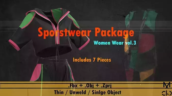 Sportswear for women- Complete pack 3