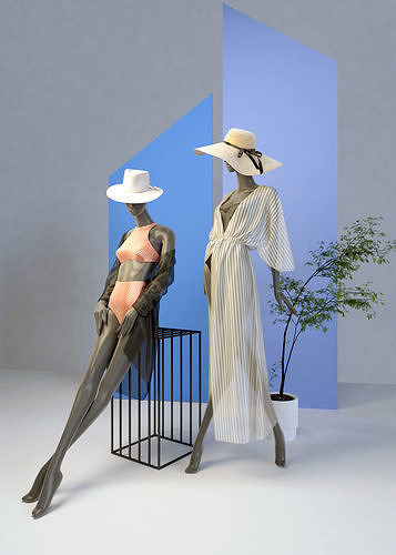 Mannequin Met Naaimachine En -stof Voor Het Maken Van Kleermakers Stock Foto - Image of kleding