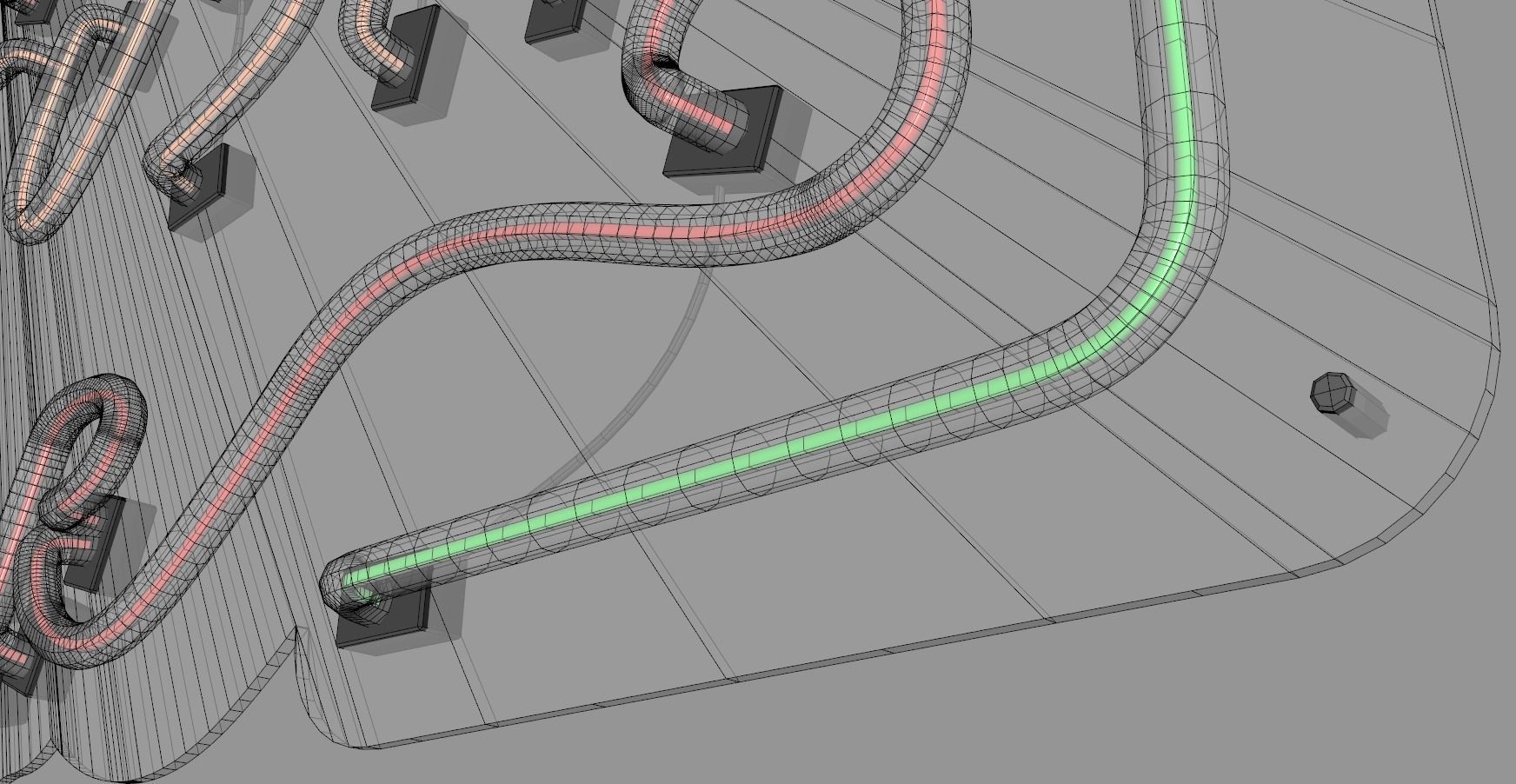 Sushi 2 - Neon Sign 3D model_8