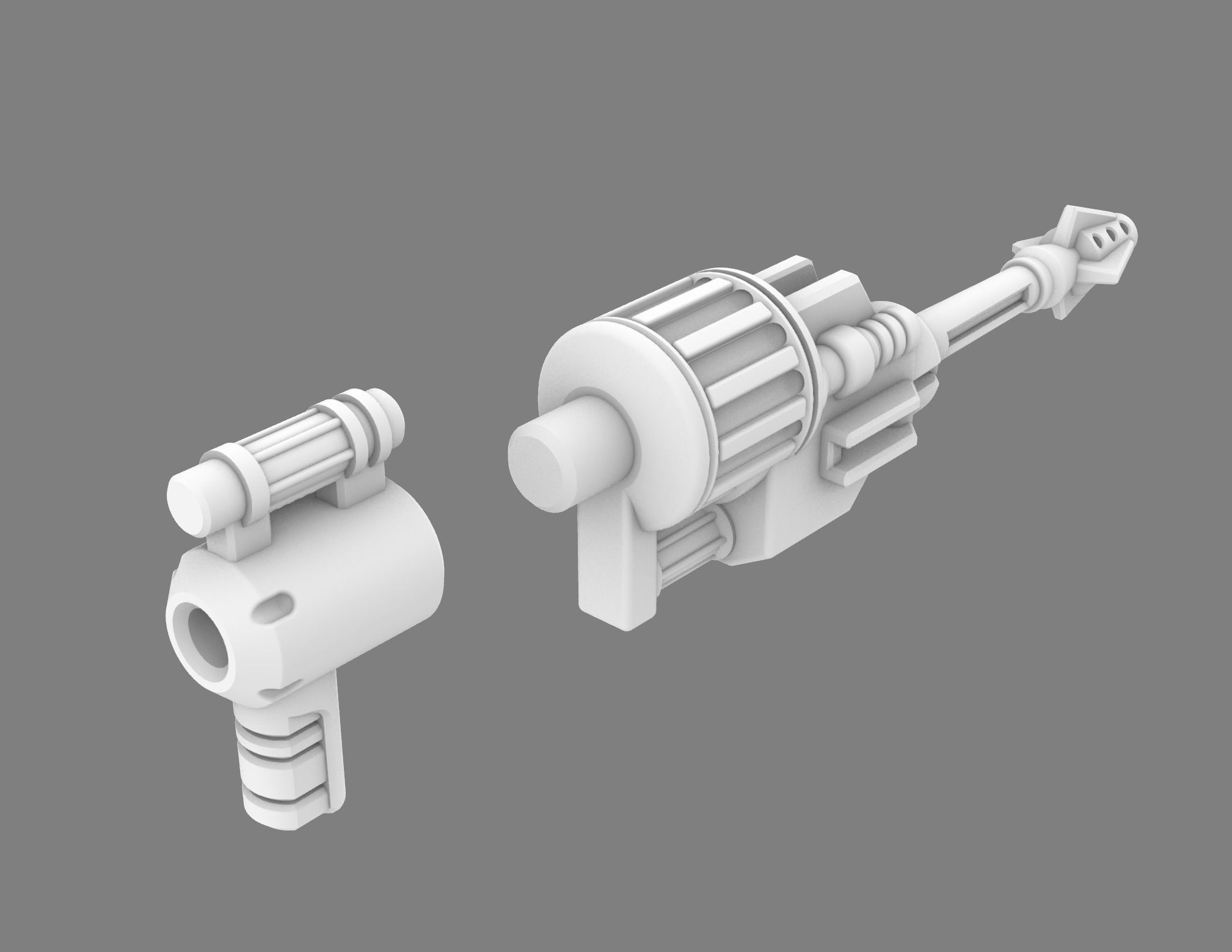 Positronic Piecemaker aka Energon Battle Pistol 3D print model_4