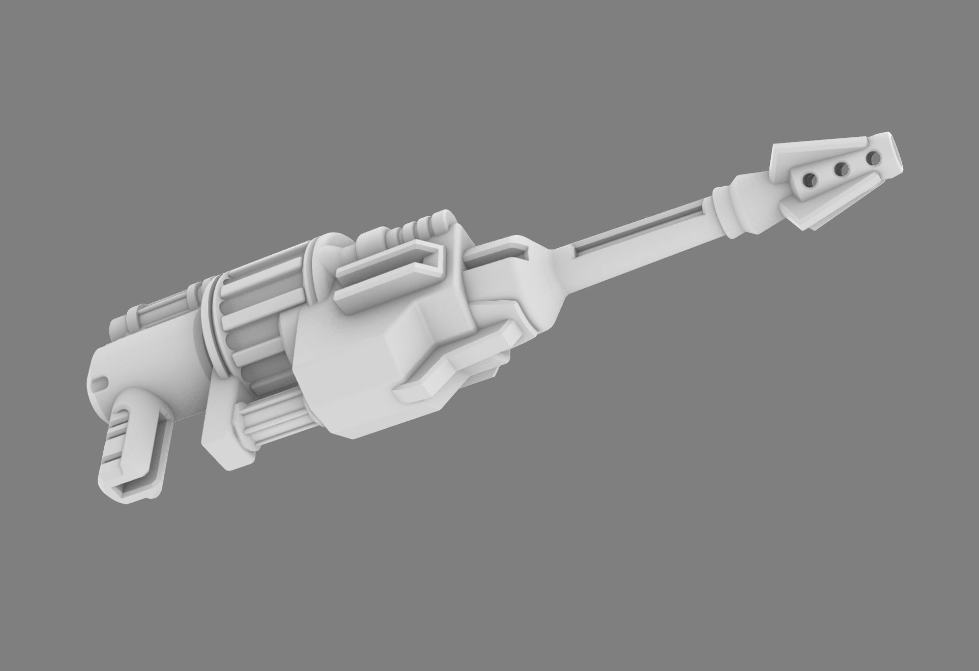 Positronic Piecemaker aka Energon Battle Pistol 3D print model_1