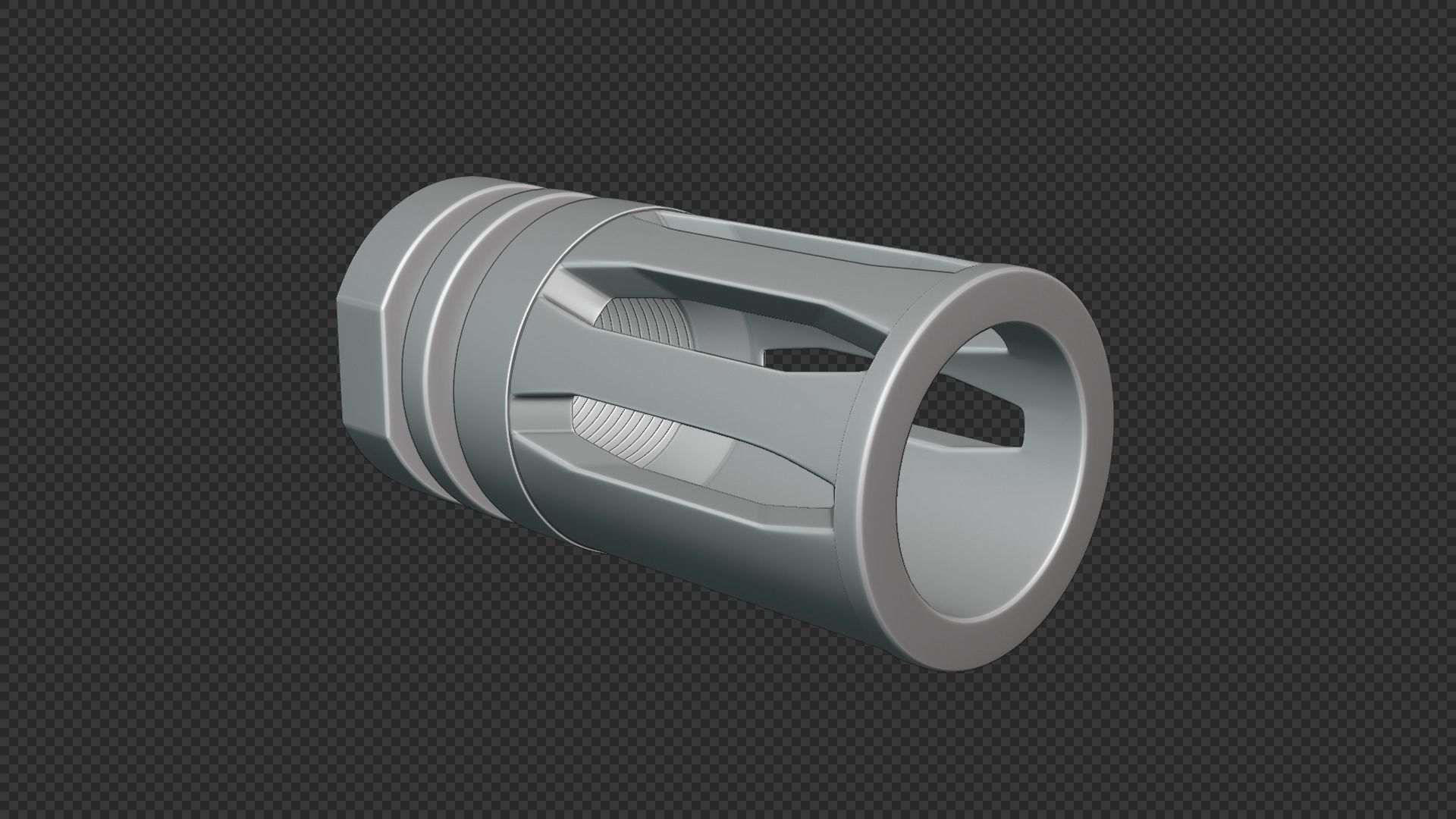 3D model AR-15 A2-Flash Hider VR / AR / low-poly | CGTrader