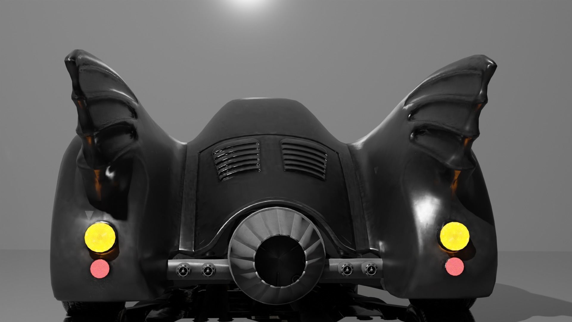 Michael Keaton Batman 3D model_2