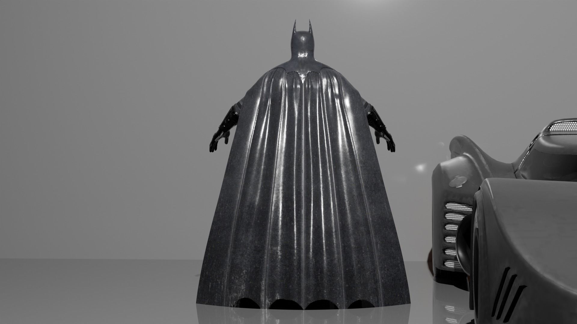 Michael Keaton Batman 3D model_7