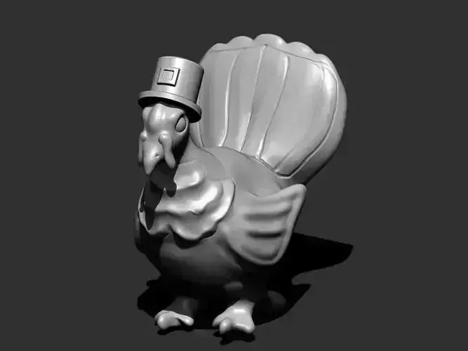 Thanksgiving Turkey 3D print model