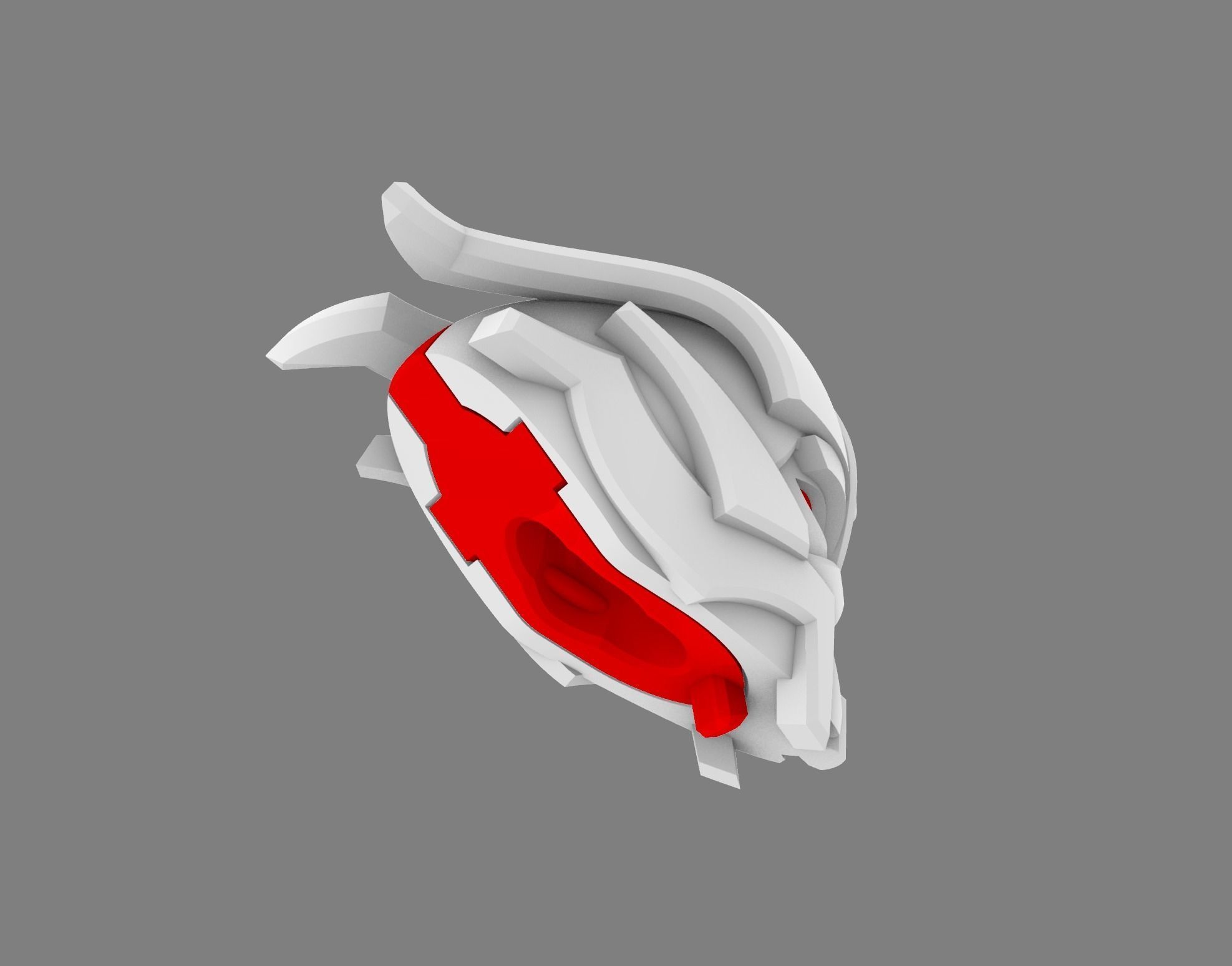 Head of DREAD agent Casur 3D print model_2