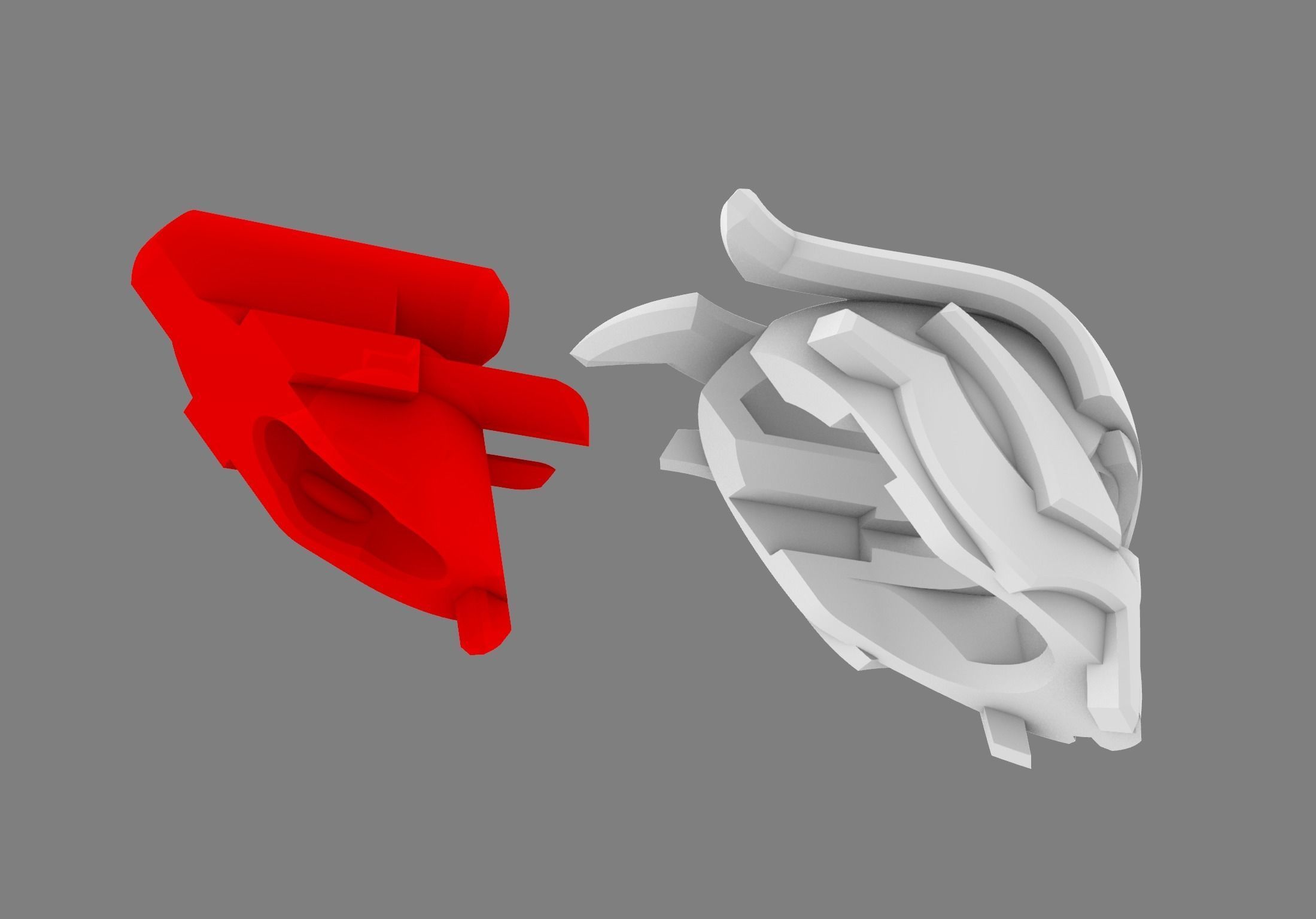 Head of DREAD agent Casur 3D print model_4
