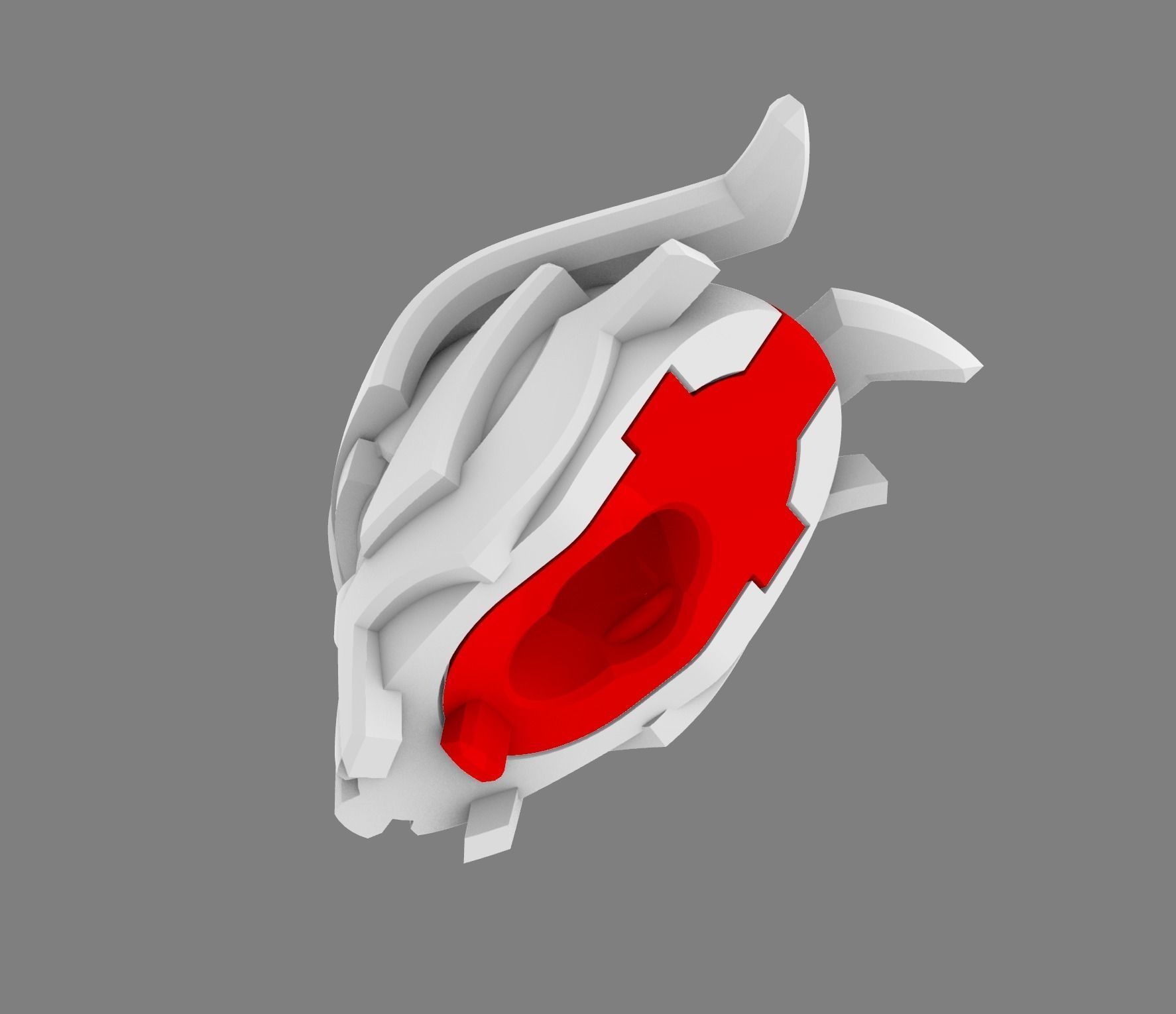 Head of DREAD agent Casur 3D print model_3