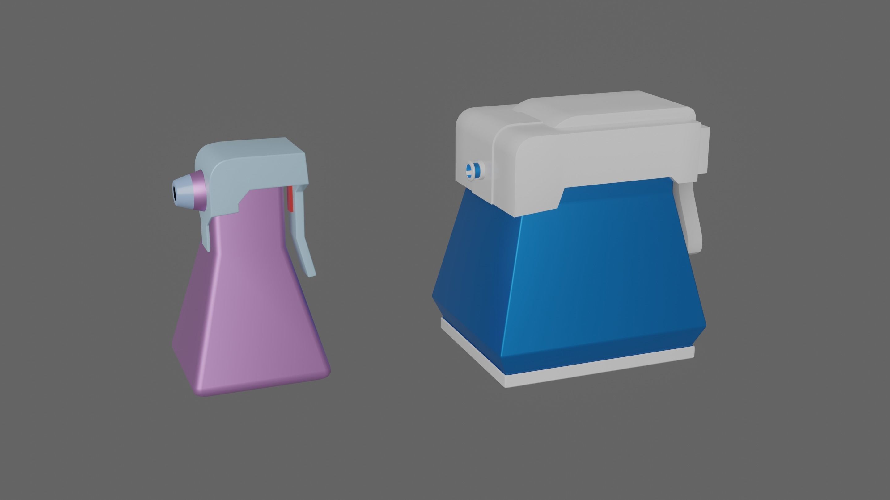 Pokemon Healing Items Potions Pack Low-poly 3D model_1