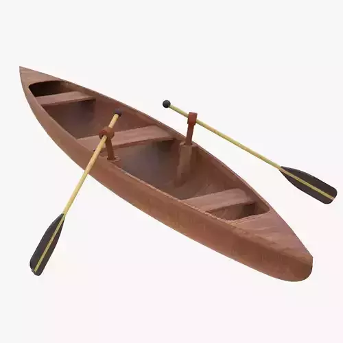 Rowing Boat 3D print model