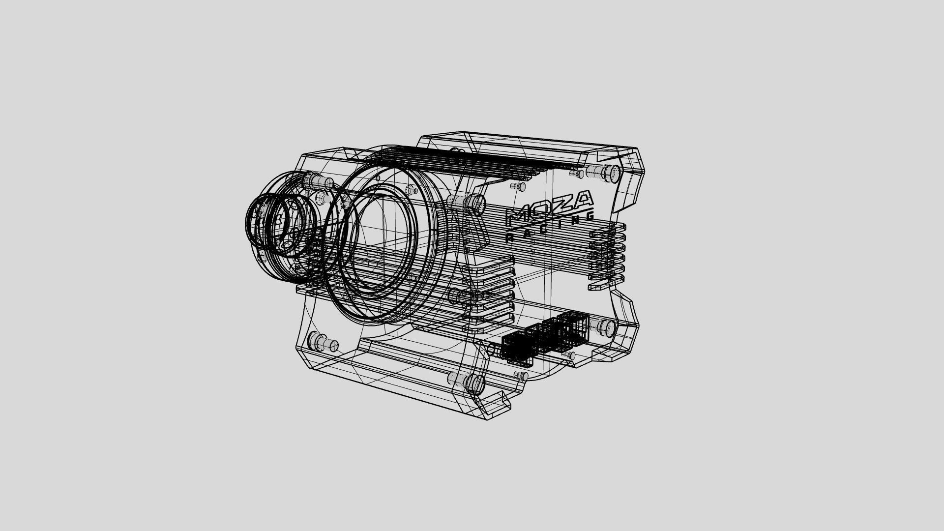 MOZA R9 DIRECT DRIVE 3D model_13