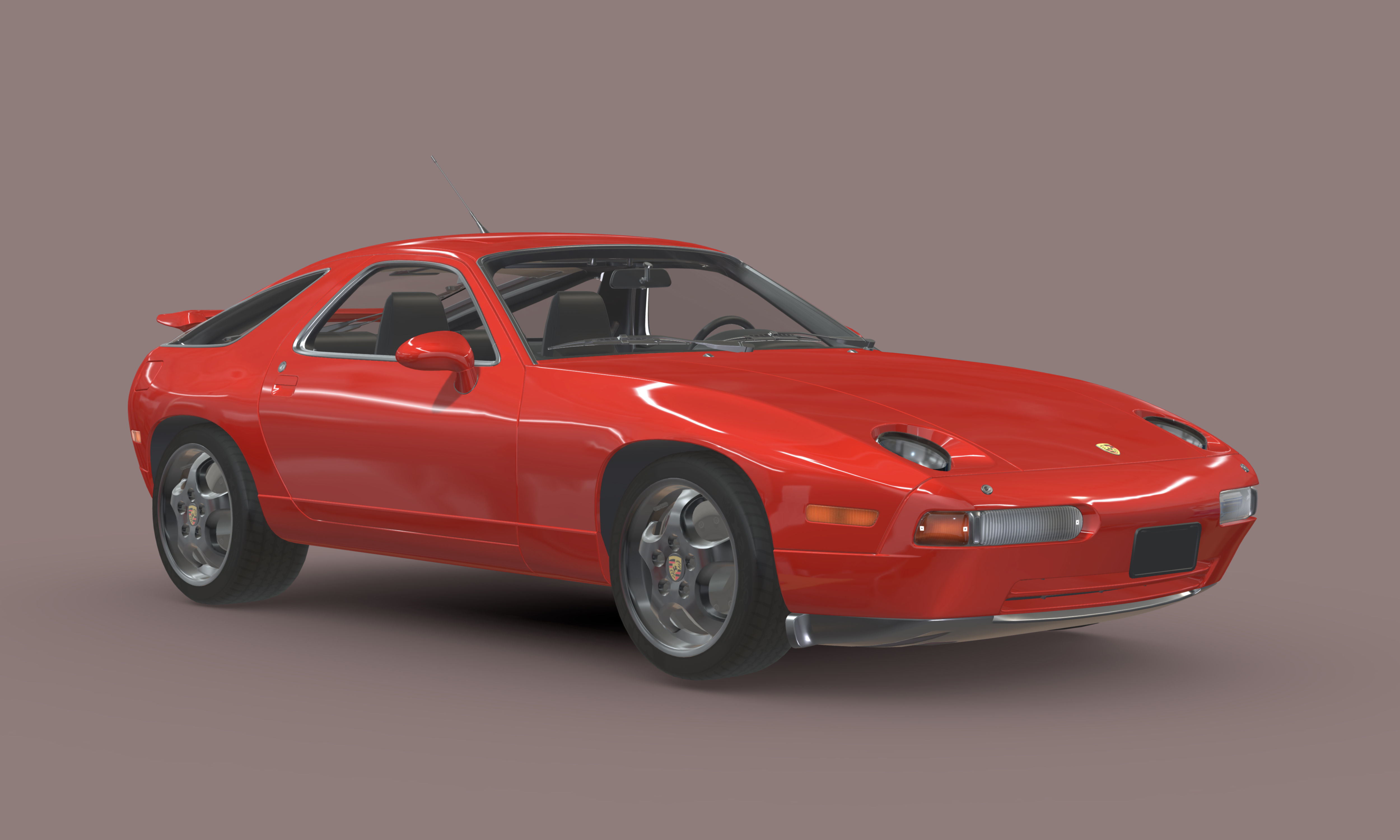 Porsche 928 GTS - 1992-1995 3D model_5