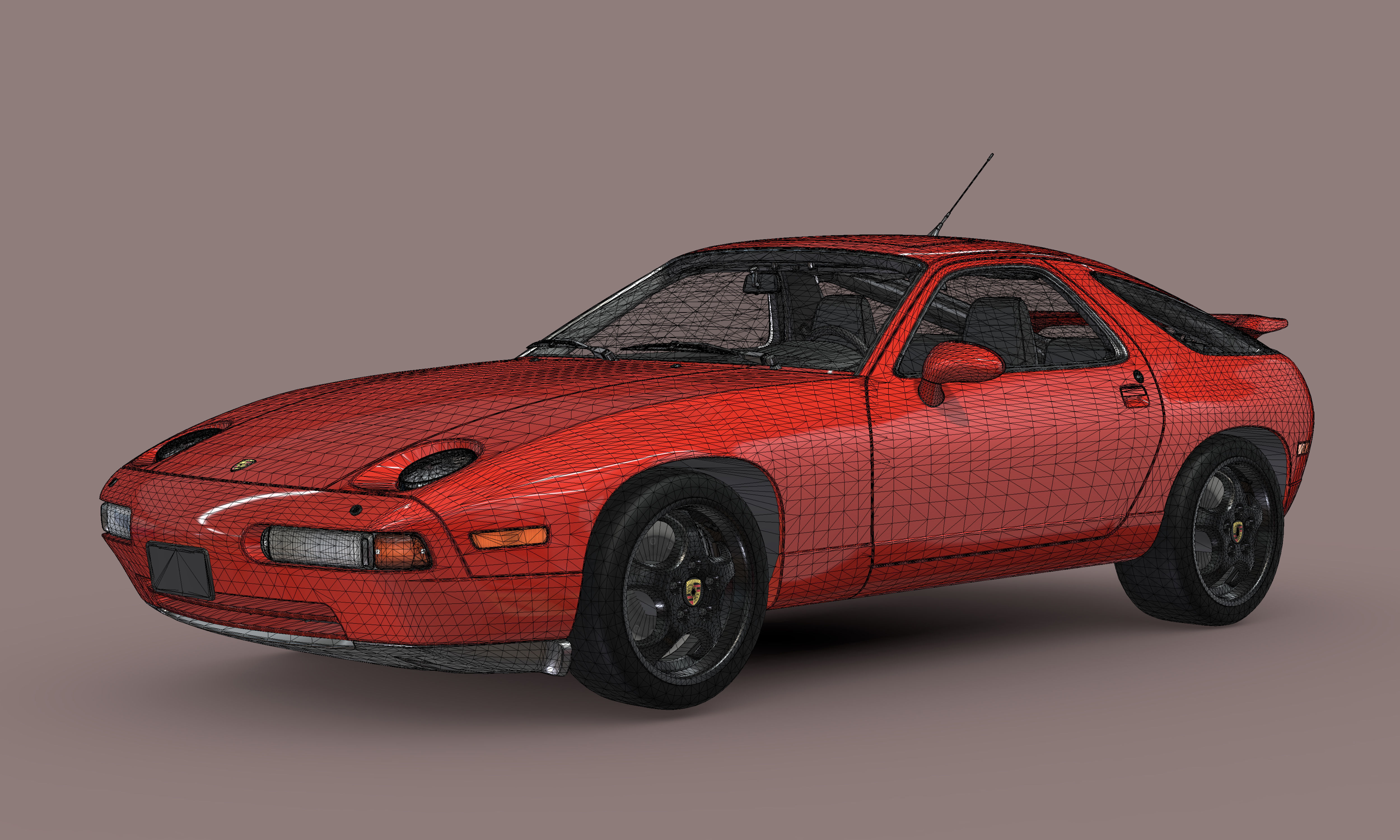 Porsche 928 GTS - 1992-1995 3D model_1