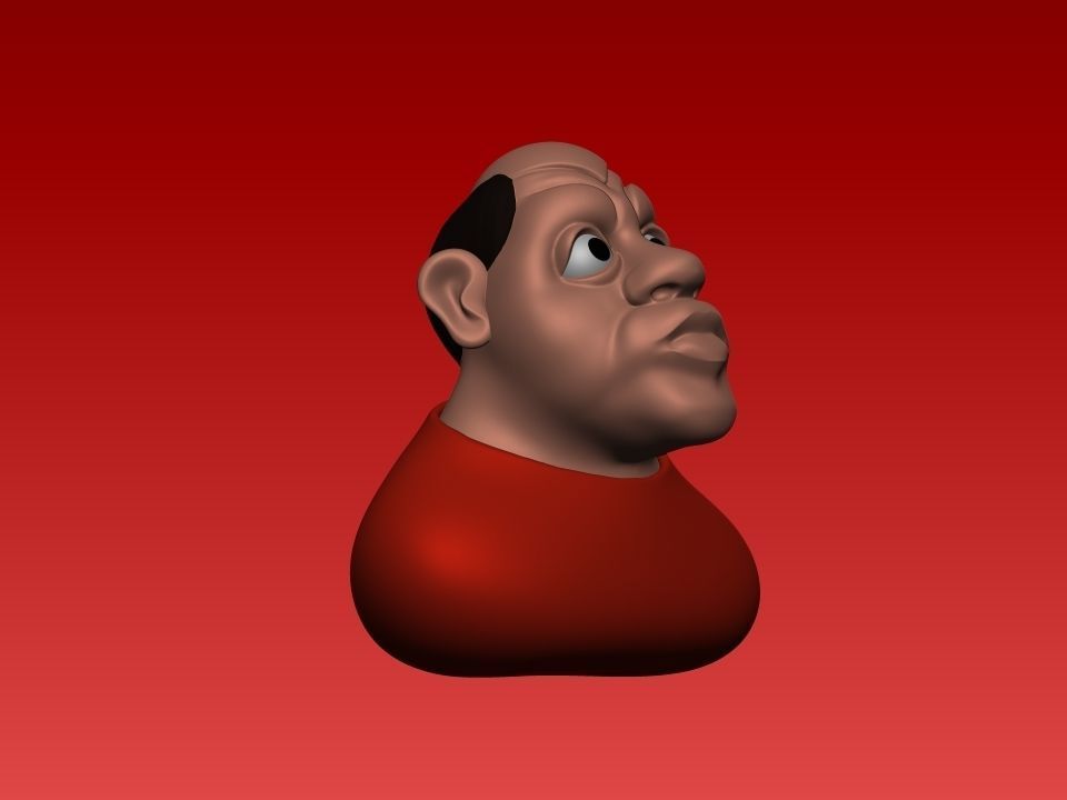 Man sculpt 3D print model_7