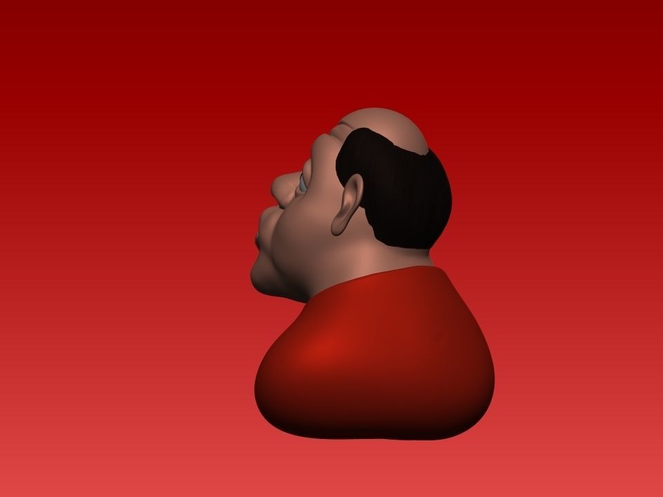 Man sculpt 3D print model_17