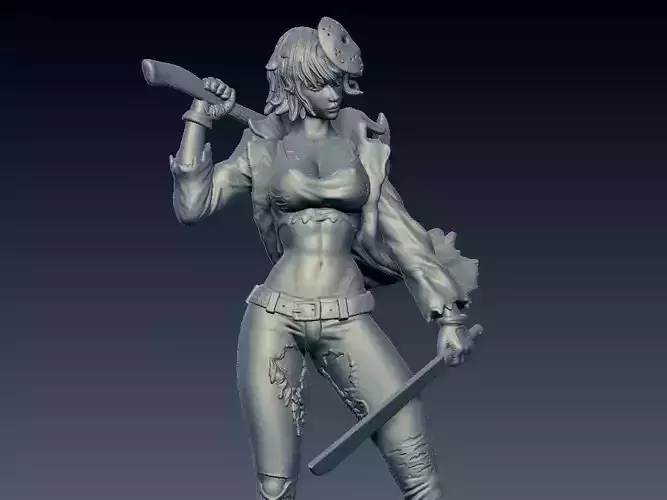 Jason friday the 13th for 3d print 3D model