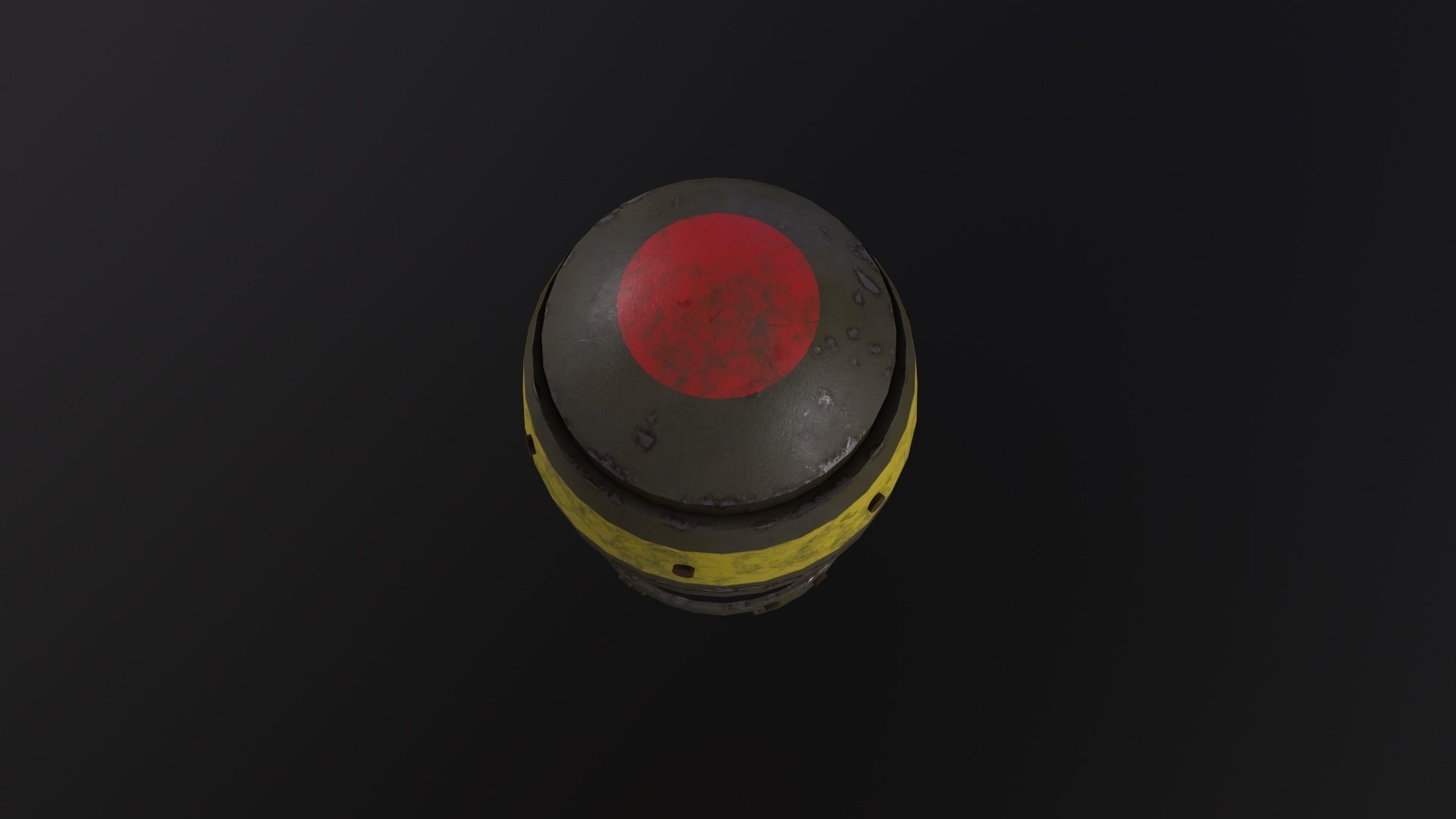 Mini Nuke 3D Model Low-poly 3D model_5