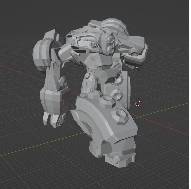 Grimlock FOC 2 3D print model_1