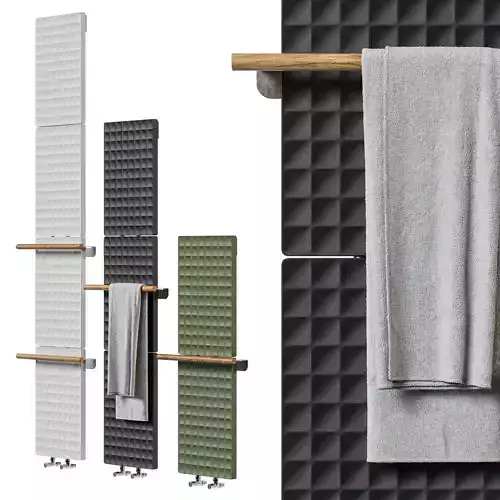 Towel dryer Antrax IT New Waffle 3D model