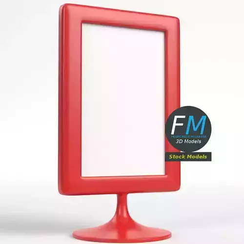 Tabletop sign holder 1