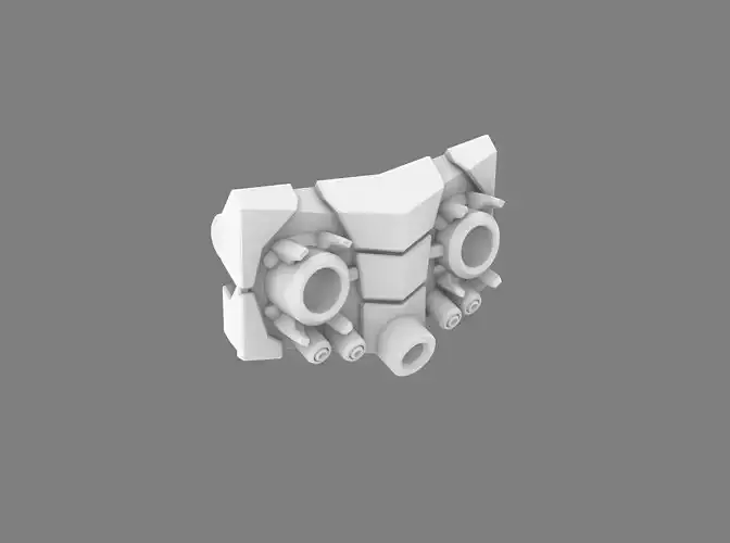 DREAD Backpack 553 for TF Prime deluxe Vehicon 3D print model