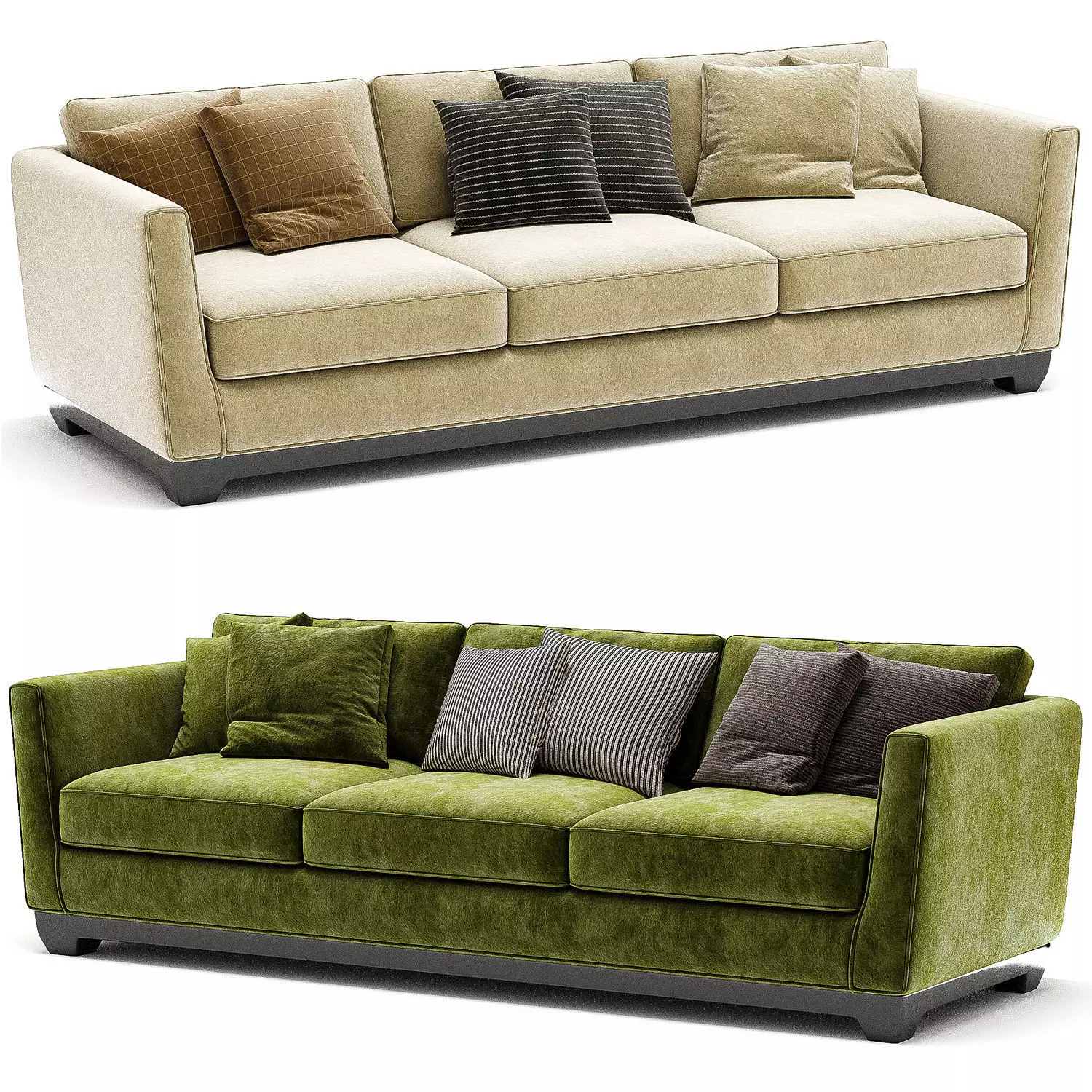 Meridiani Allen Sofa 3D model