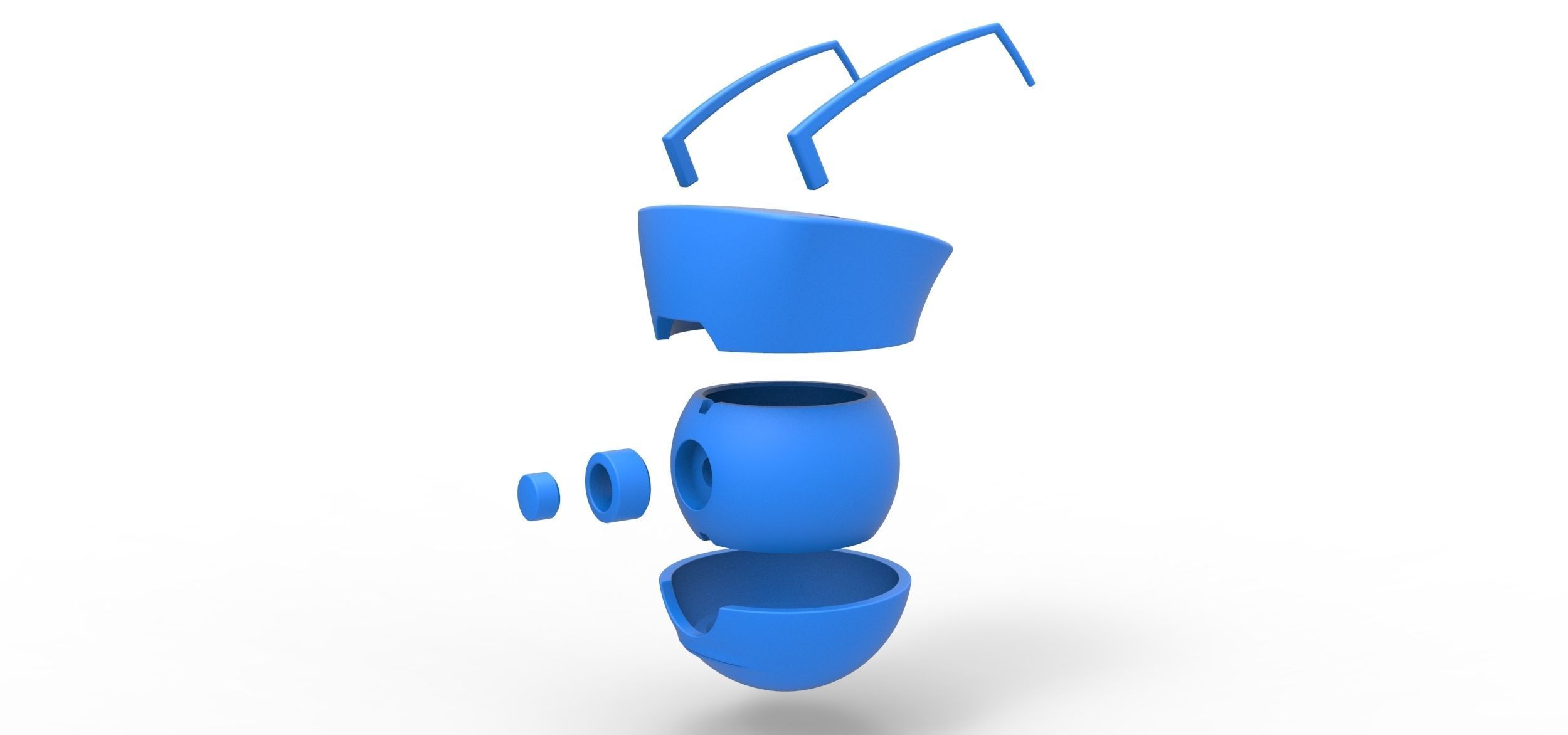 Zim orb 3D print model_17