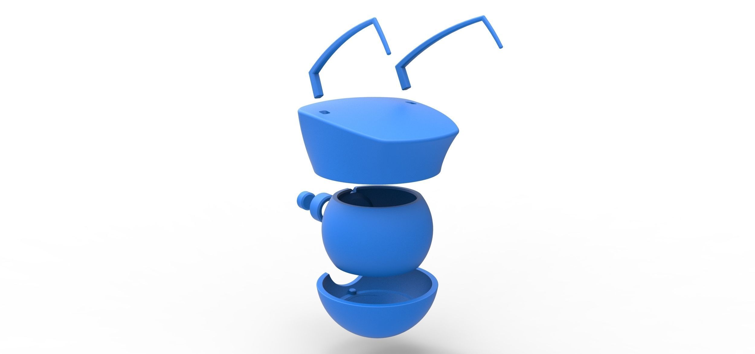 Zim orb 3D print model_21