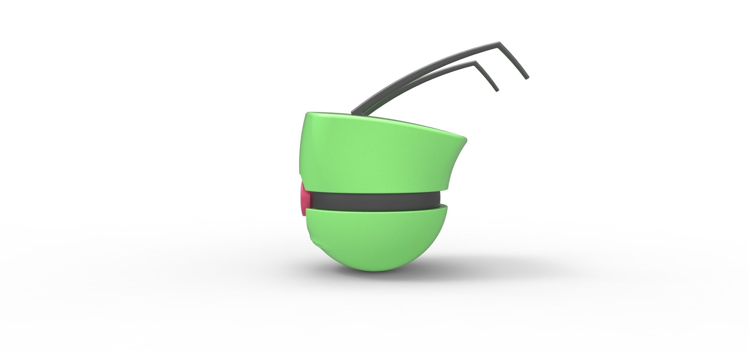 Zim orb 3D print model_6