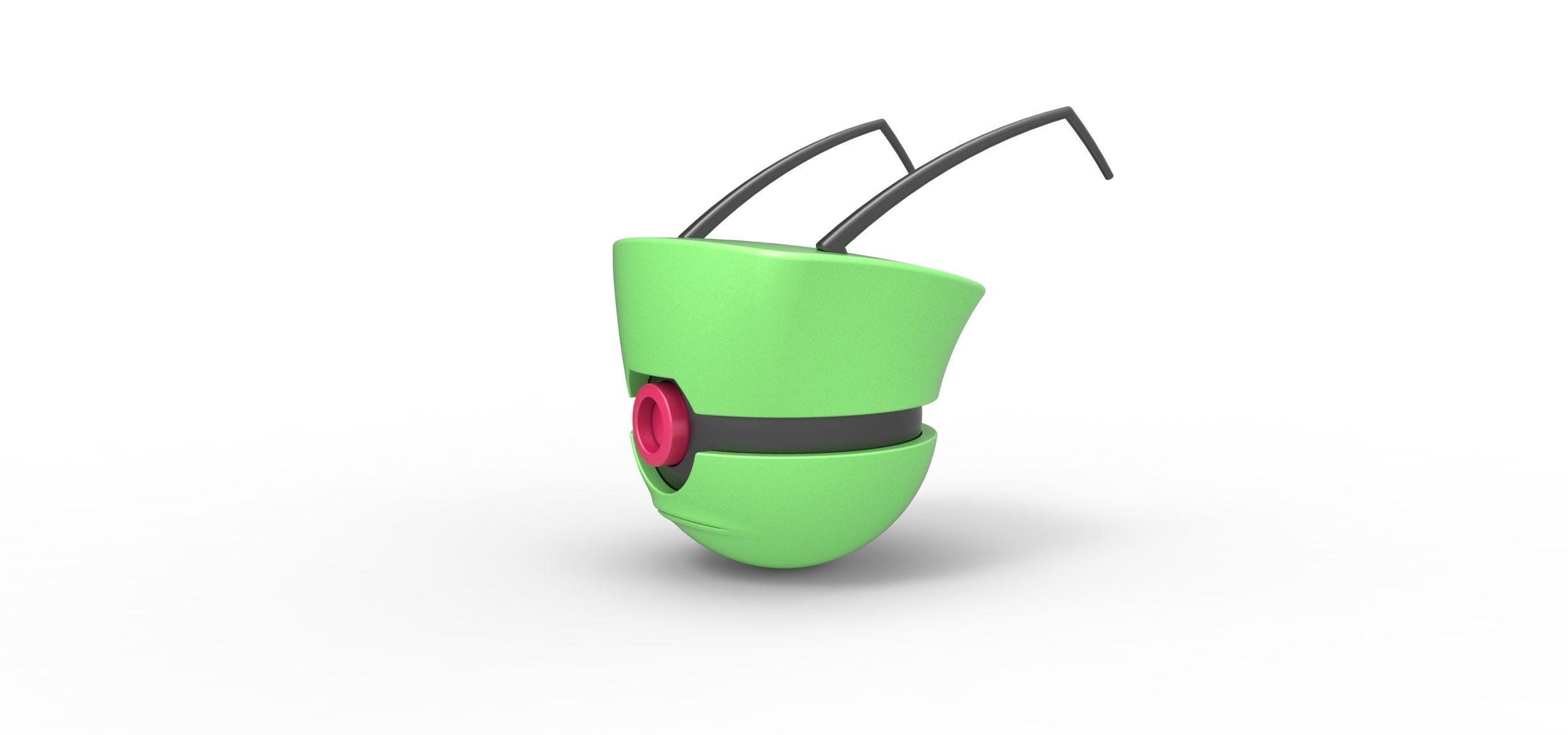Zim orb 3D print model_5