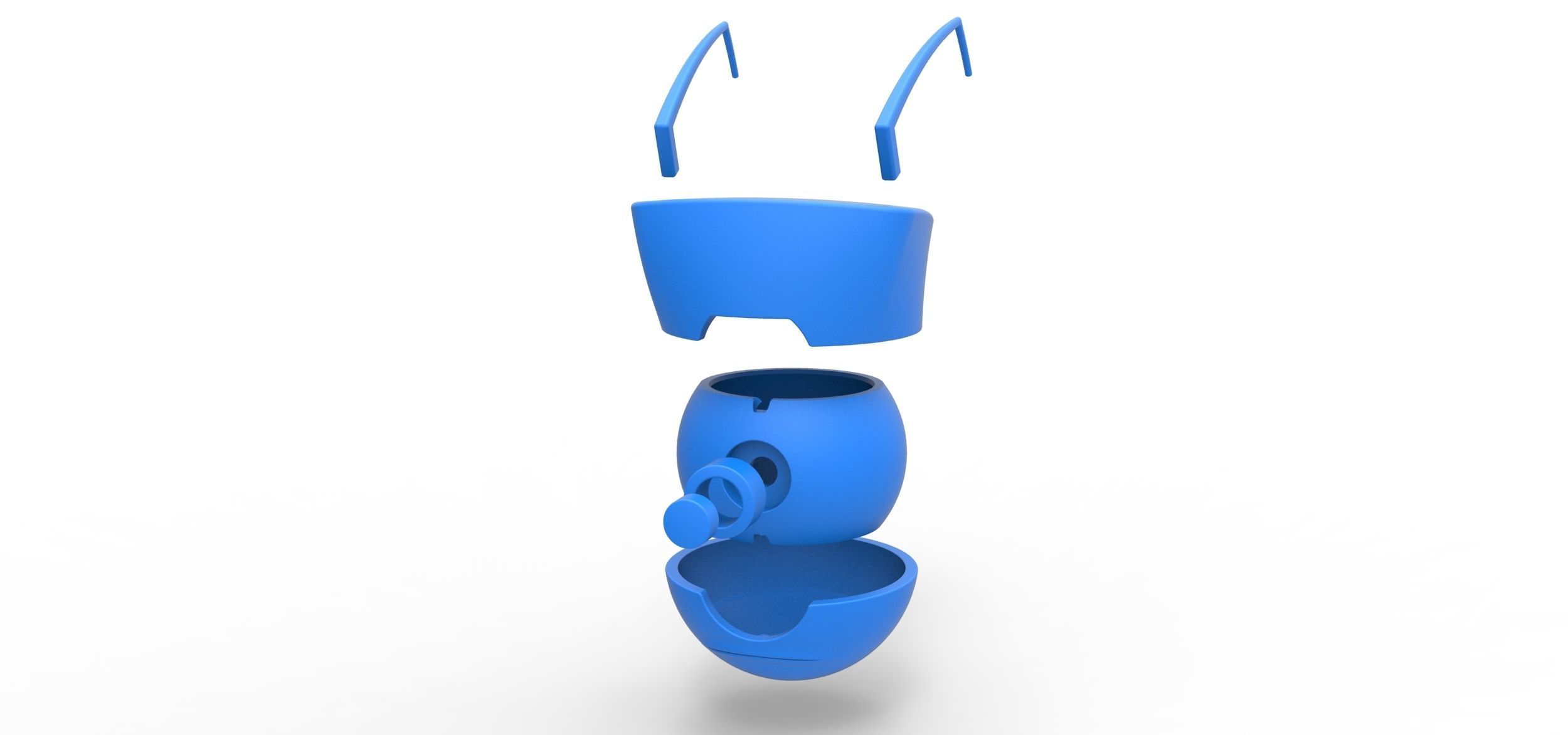 Zim orb 3D print model_19