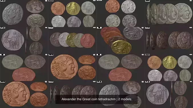 Alexander the Great coin tetradrachm