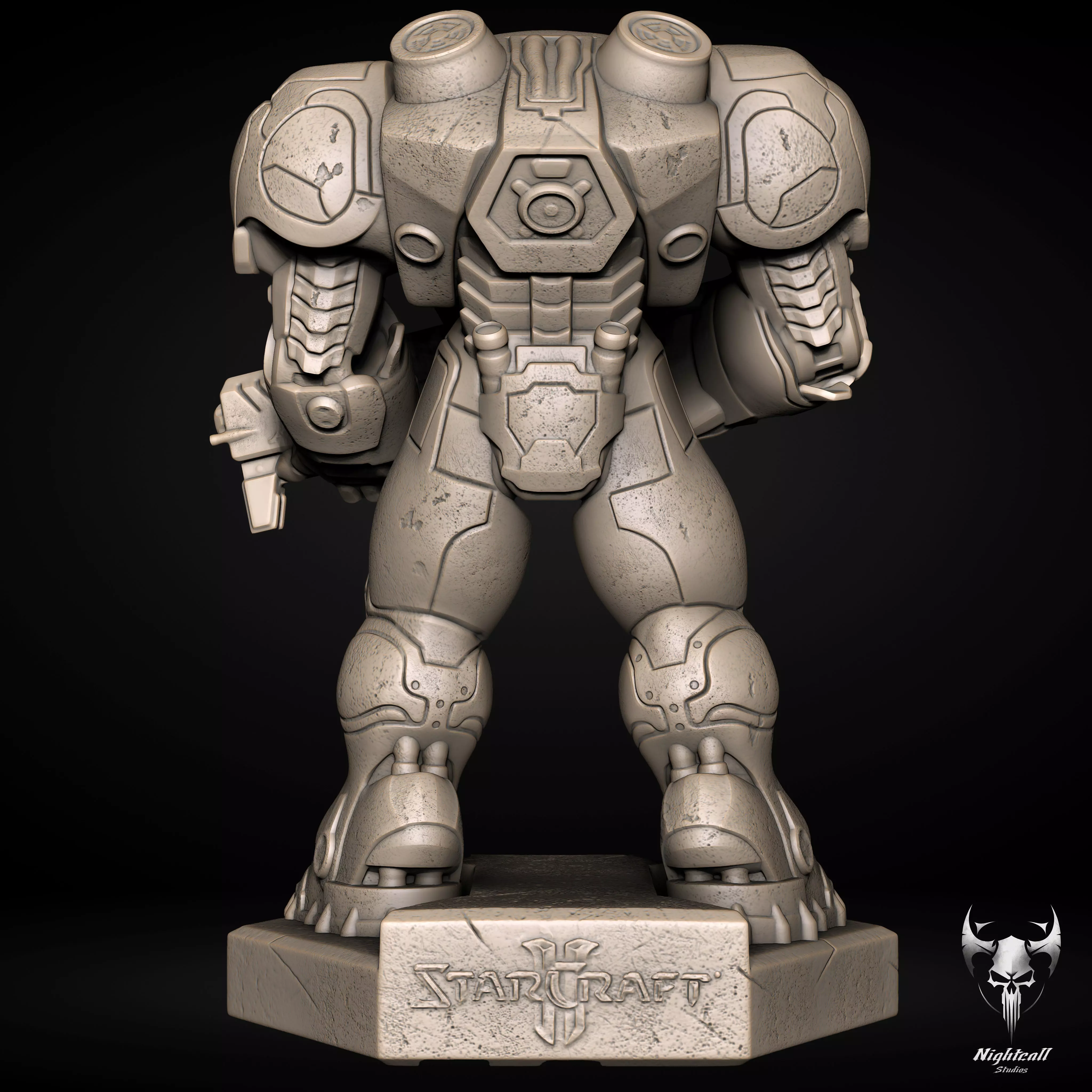 Starcraft Marine 3D Print Model  3D print model_3