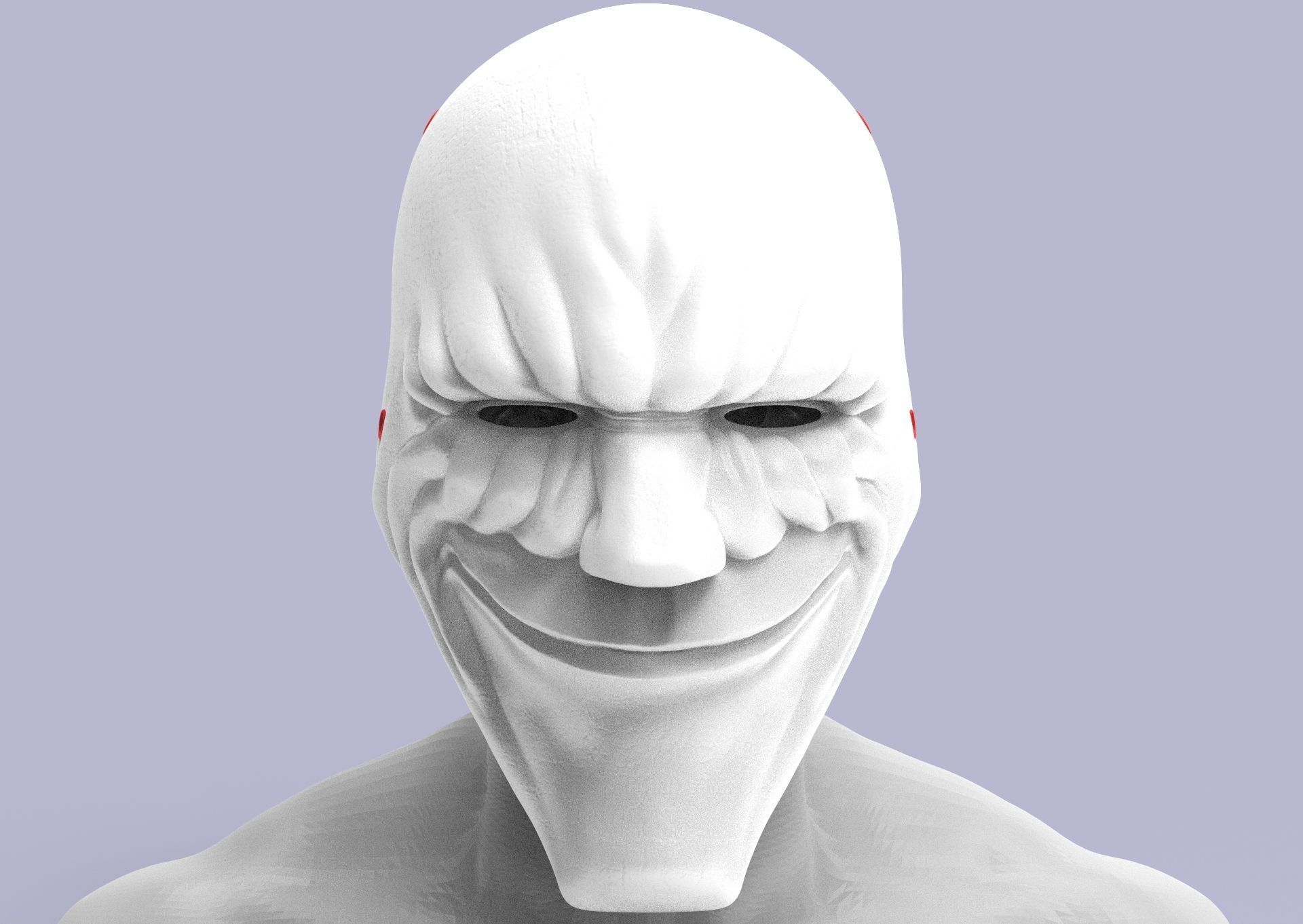 Mask Dallas Payday 3D print model_17