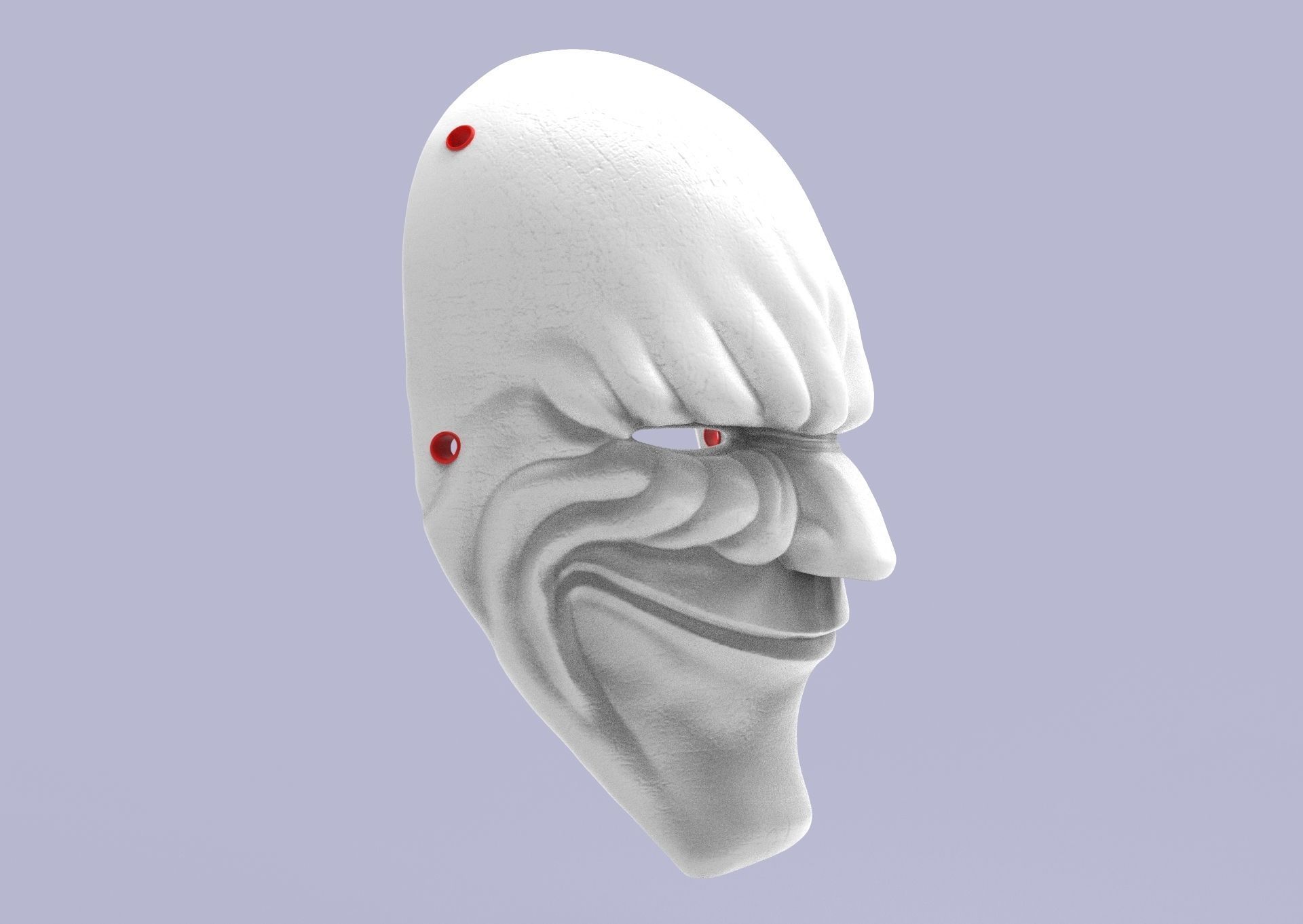 Mask Dallas Payday 3D print model_12