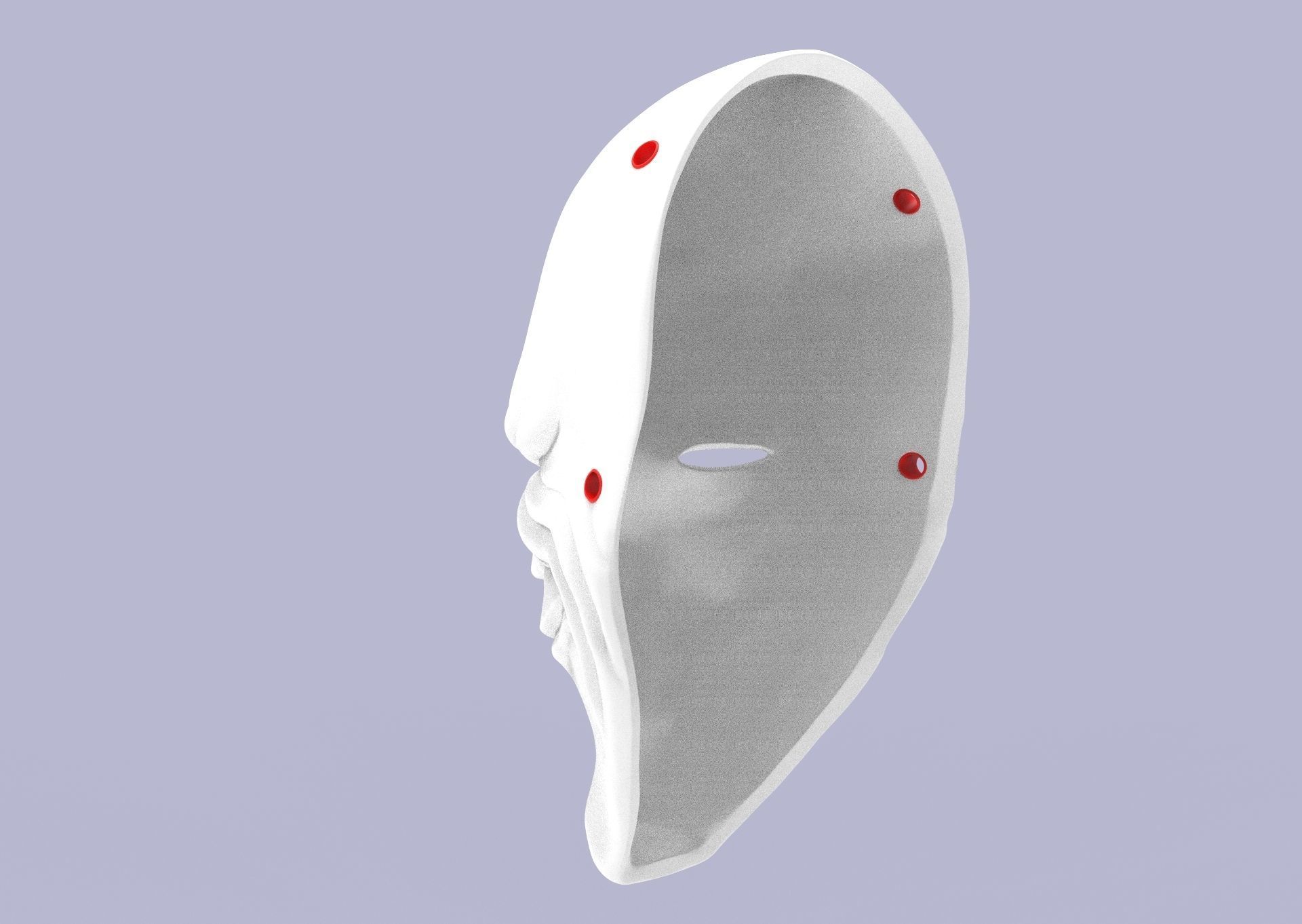 Mask Dallas Payday 3D print model_6