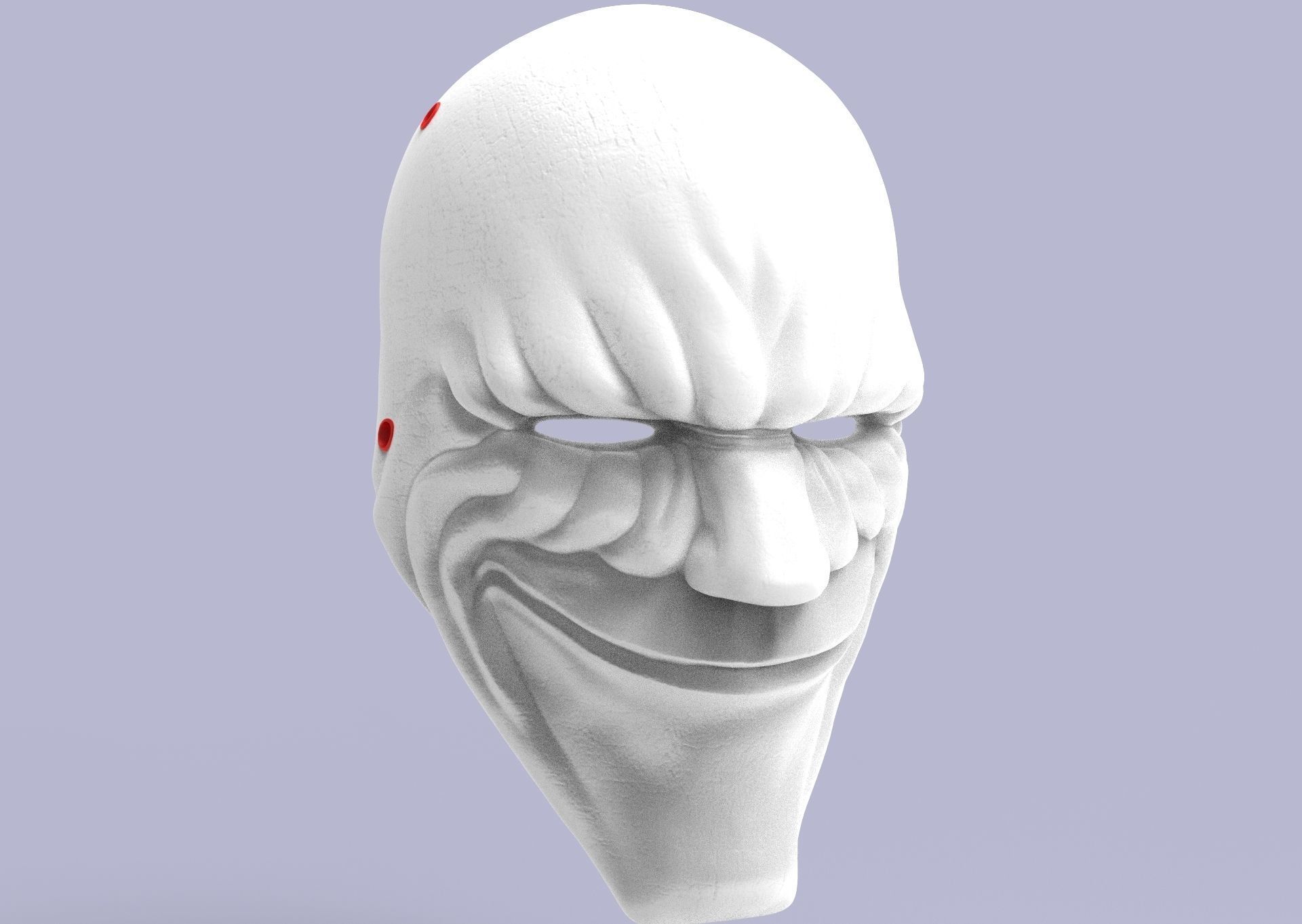 Mask Dallas Payday 3D print model_14