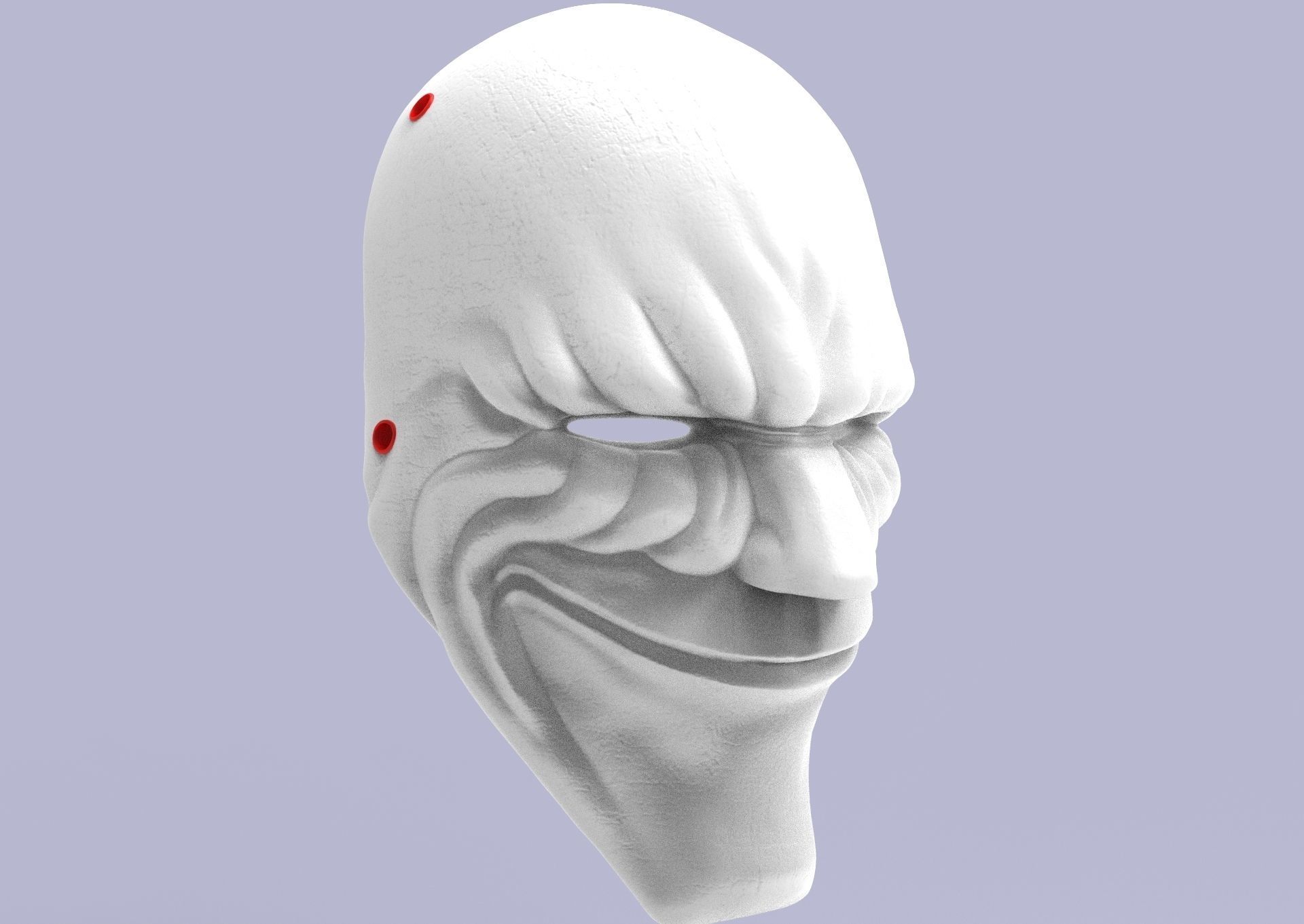 Mask Dallas Payday 3D print model_13