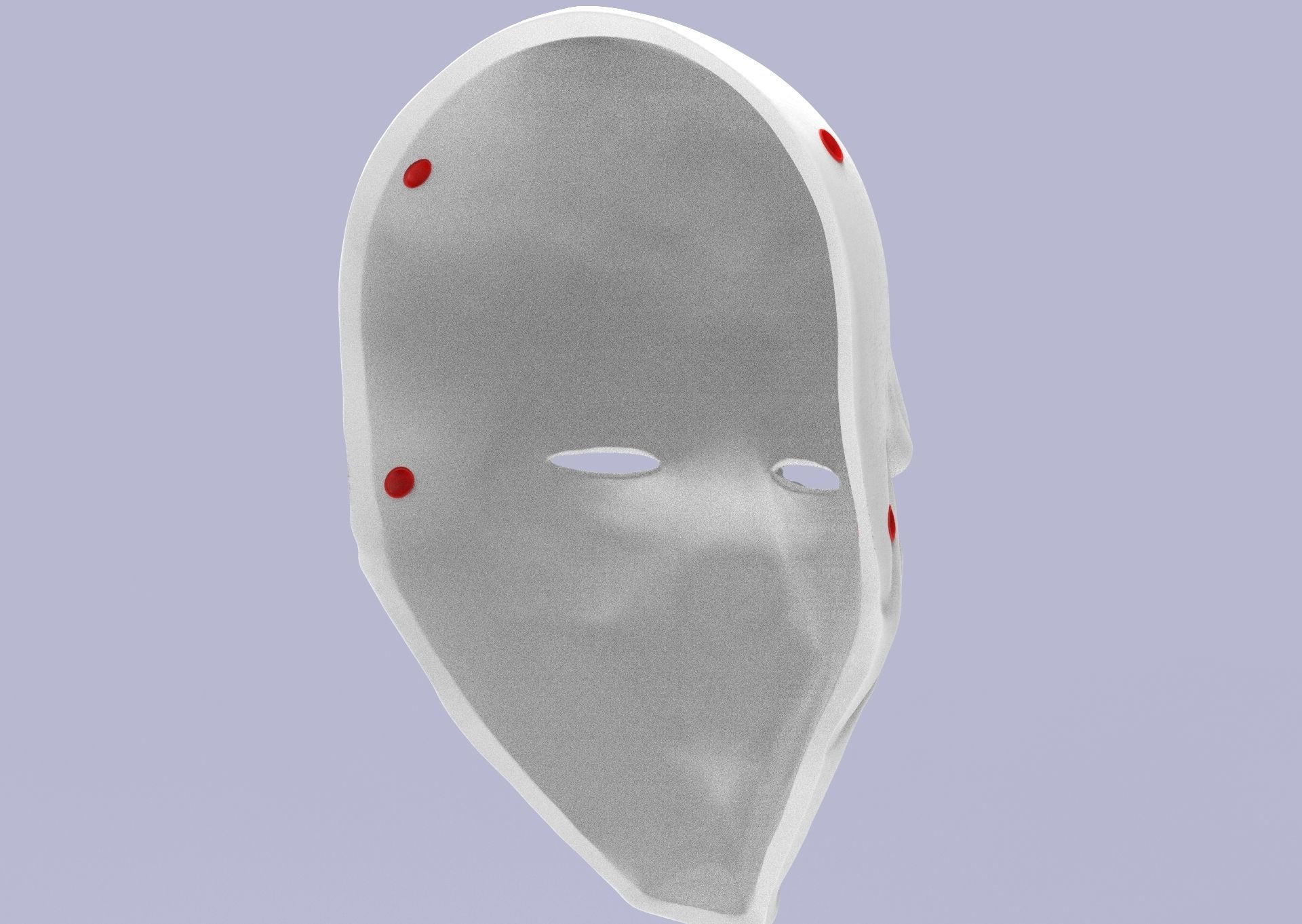 Mask Dallas Payday 3D print model_9